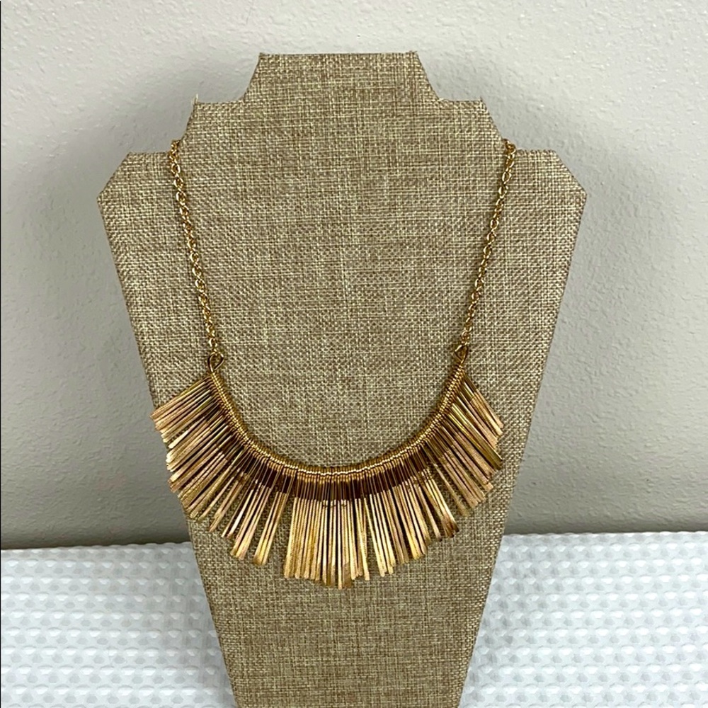 Gorgeous gold Cleopatra style necklace